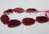 CNG1220 15.5 inches 30*45mm - 40*55mm freeform agate beads