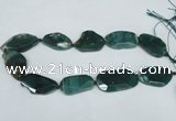 CNG1233 15.5 inches 20*35mm - 35*45mm freeform agate beads