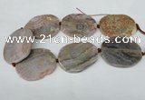 CNG1256 15.5 inches 40*50mm - 45*55mm freeform agate beads