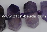 CNG1394 15.5 inches 15*25mm - 20*40mm wand agate gemstone beads