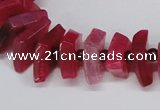 CNG1401 15.5 inches 10*15mm - 12*22mm nuggets agate gemstone beads