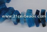 CNG1403 15.5 inches 10*15mm - 12*22mm nuggets agate gemstone beads