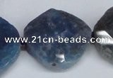 CNG1409 15.5 inches 25*30mm - 30*35mm faceted freeform agate beads