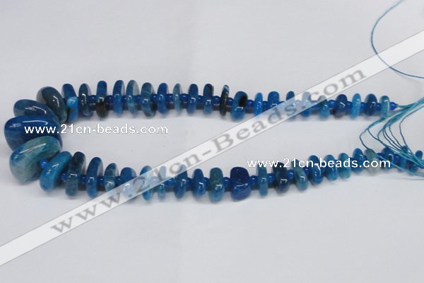 CNG1435 15.5 inches 10*12mm - 20*25mm nuggets agate gemstone beads