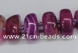 CNG1448 15.5 inches 10*14mm - 12*20mm nuggets agate gemstone beads