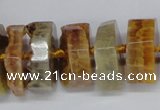 CNG1486 15.5 inches 10*15mm - 12*25mm nuggets agate gemstone beads