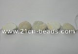 CNG1510 8 inches 20*30mm - 25*35mm freeform agate beads