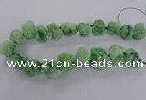 CNG1646 15.5 inches 18*25mm - 22*30mm nuggets plated druzy agate beads