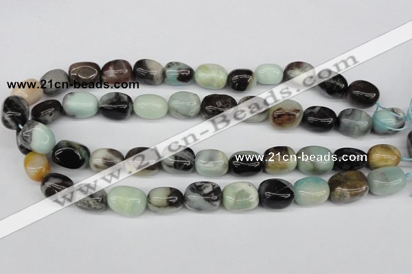 CNG17 15.5 inches 12*16mm nuggets amazonite gemstone beads