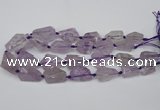 CNG1704 15.5 inches 15*20mm - 18*35mm nuggets amethyst beads