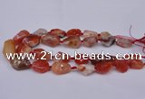 CNG1711 15.5 inches 15*20mm - 20*30mm nuggets red agate beads