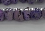 CNG2012 15.5 inches 8*10mm - 10*14mm nuggets plated druzy agate beads