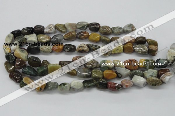 CNG210 15.5 inches 12*16mm nuggets ocean stone beads