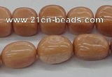 CNG213 15.5 inches 12*16mm nuggets red aventurine beads