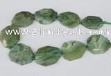 CNG2148 15.5 inches 30*40mm - 35*45mm freeform agate gemstone beads