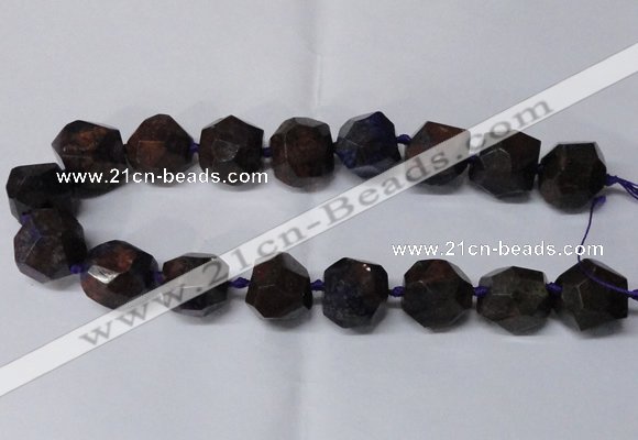 CNG2186 15.5 inches 13*18mm - 15*20mm faceted nuggets agate beads