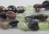 CNG220 15.5 inches 8*10mm nuggets mixed gemstone beads