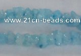 CNG2204 15.5 inches 8*10mm - 10*12mm nuggets plated druzy quartz beads