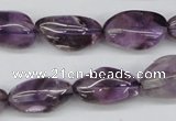 CNG25 15.5 inches 13*20mm nuggets amethyst gemstone beads