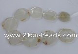 CNG2534 15.5 inches 35*40mm - 40*45mm freeform druzy agate beads