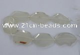 CNG2535 15.5 inches 40*45mm - 45*55mm freeform druzy agate beads