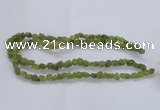 CNG2537 4*6mm – 6*10mm nuggets peridot beads wholesale