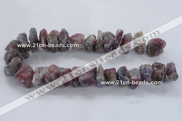 CNG2542 12*20mm – 15*30mm nuggets tourmaline beads wholesale