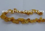 CNG2580 15.5 inches 13*18mm - 15*25mm nuggets druzy agate beads