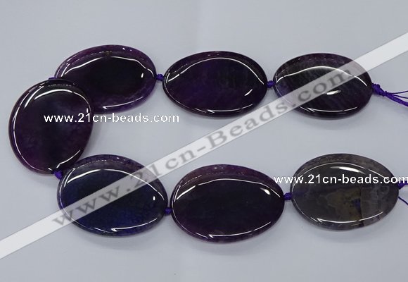 CNG2627 15.5 inches 40*50mm - 45*55mm freeform agate gemstone beads