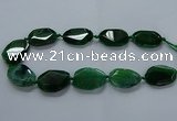 CNG2640 15.5 inches 22*30mm - 25*35mm freeform agate beads