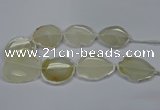 CNG2661 15.5 inches 30*40mm - 40*55mm freeform agate beads