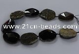 CNG2686 15.5 inches 28*40mm - 30*42mm freeform agate beads