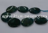 CNG2692 15.5 inches 40*50mm - 45*55mm freeform agate gemstone beads