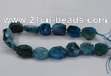 CNG2771 15.5 inches 20*22mm - 22*26mm freeform agate beads