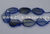 CNG2793 15.5 inches 30*40mm - 40*55mm freeform agate beads