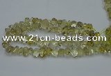 CNG2824 10*14mm - 13*18mm faceted nuggets lemon quartz beads