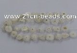 CNG2845 15.5 inches 15*20mm - 25*30mm freeform druzy agate beads