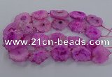 CNG2848 15.5 inches 30*40mm - 45*50mm freeform druzy agate beads