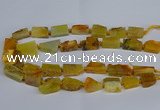 CNG2900 15.5 inches 12*16mm - 15*25mm freeform agate beads