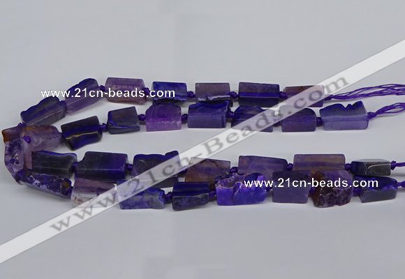 CNG2901 15.5 inches 12*16mm - 15*25mm freeform agate beads