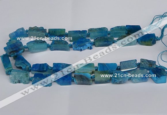 CNG2903 15.5 inches 12*16mm - 15*25mm freeform agate beads