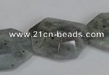 CNG302 15.5 inches 22*30mm faceted nuggets labradorite gemstone beads