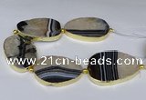 CNG3035 7.5 inches 35*45mm - 40*55mm freeform druzy agate beads