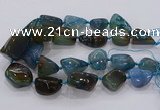 CNG3050 25*30mm - 30*40mm nuggets agate gemstone beads