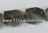 CNG306 15.5 inches 18*25mm faceted nuggets labradorite gemstone beads