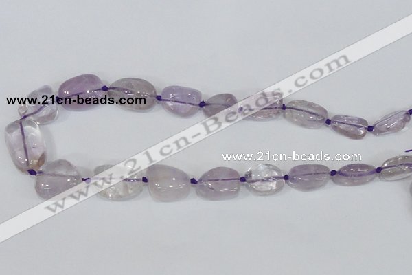 CNG311 15.5 inches 10*14mm – 15*20mm nuggets amethyst beads