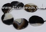 CNG3133 15.5 inches 45*55mm - 55*60mm freeform druzy agate beads