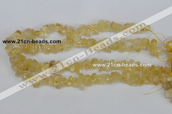 CNG314 15.5 inches 10*14mm nuggets citrine gemstone beads wholesale