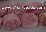 CNG3146 15.5 inches 12*16mm - 20*25mm freeform druzy agate beads