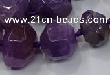 CNG3176 15.5 inches 12*16mm - 25*30mm nuggets agate beads